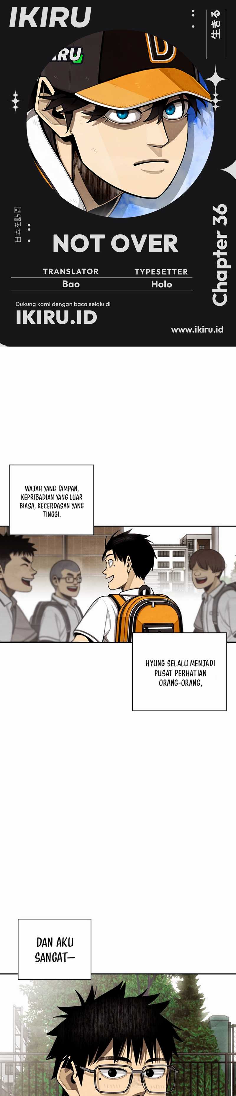 Not Over Chapter 36 halaman 1