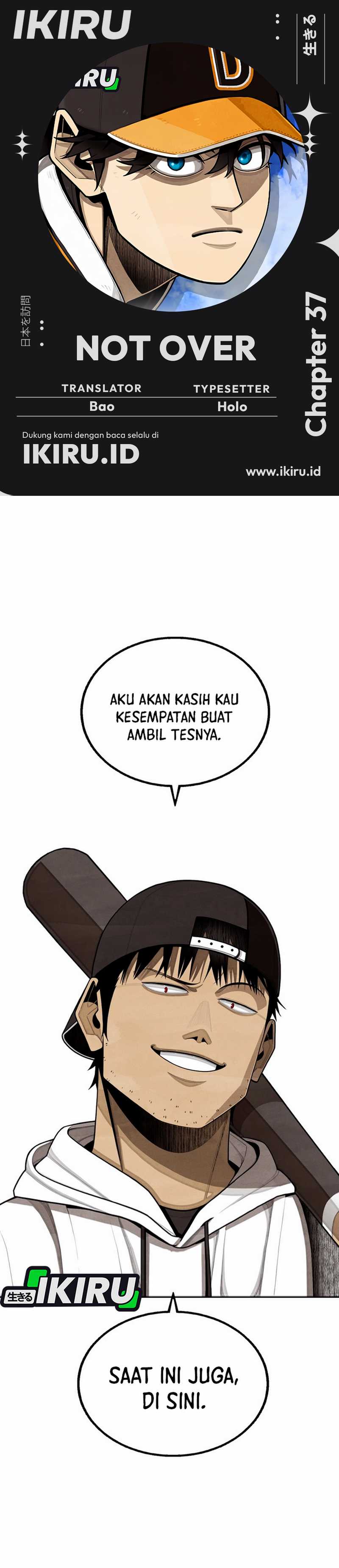 Not Over Chapter 37 halaman 1