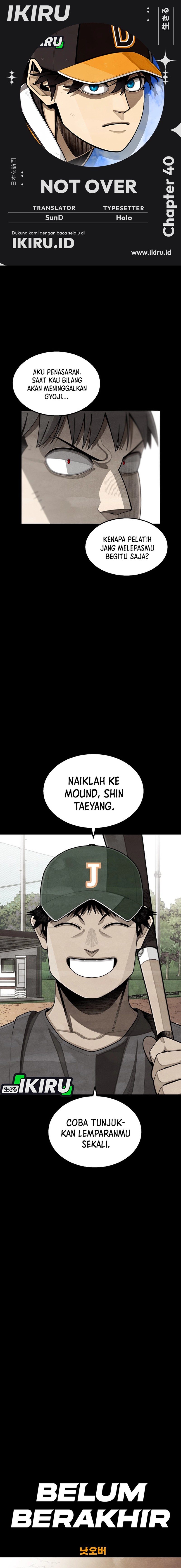 Not Over Chapter 40 halaman 1