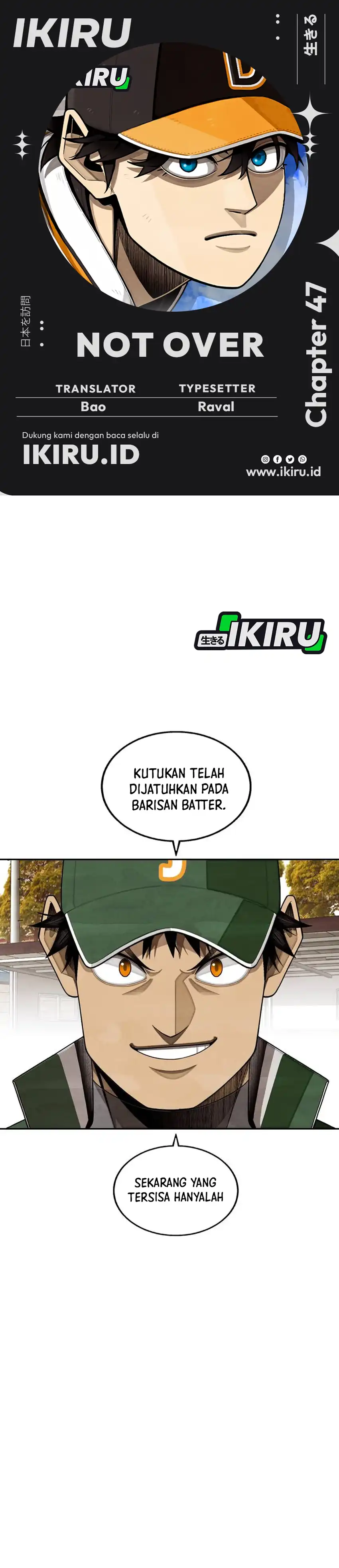 Not Over Chapter 47 halaman 1