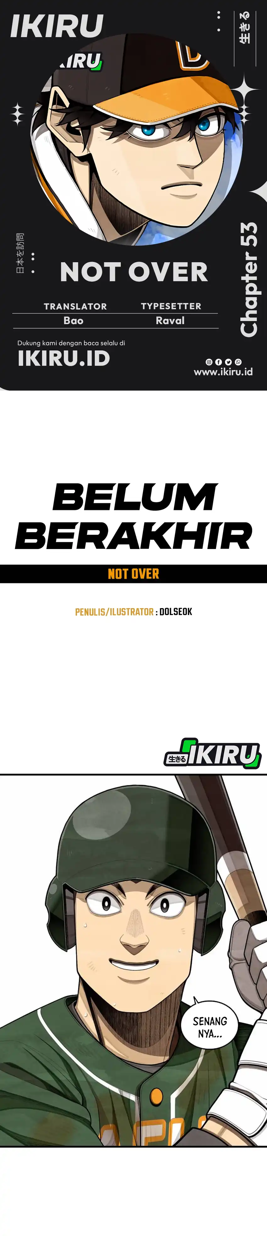 Not Over Chapter 53 halaman 1