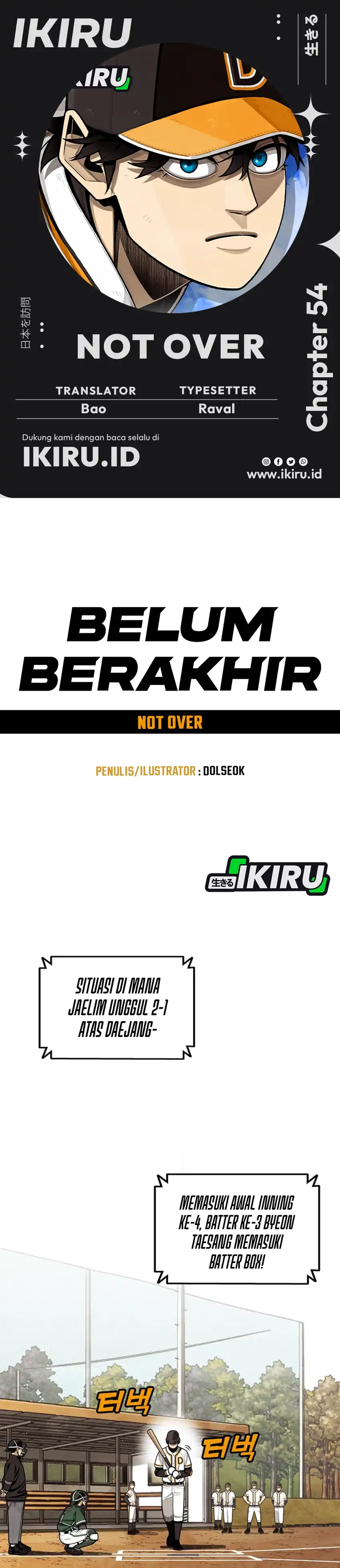 Not Over Chapter 54 halaman 1