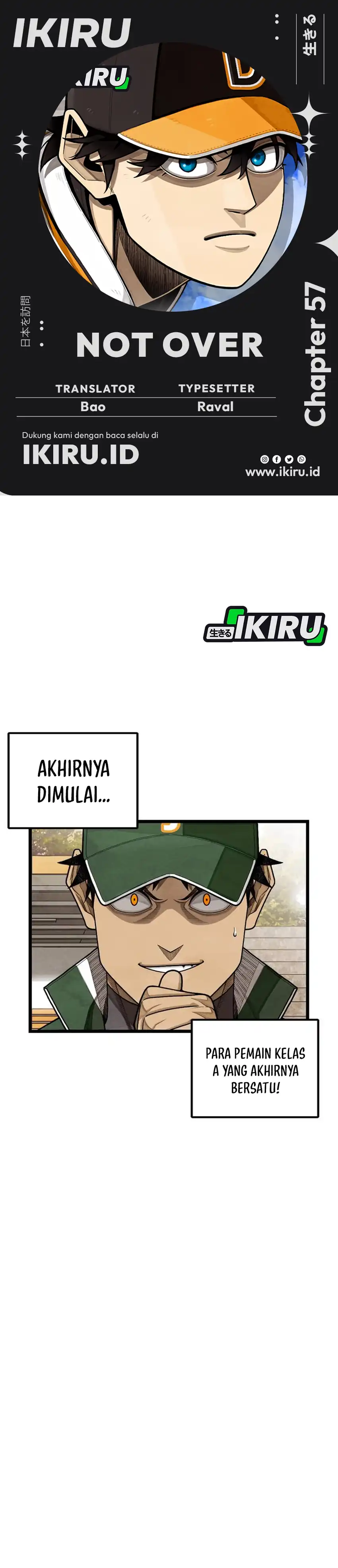 Not Over Chapter 57 halaman 1