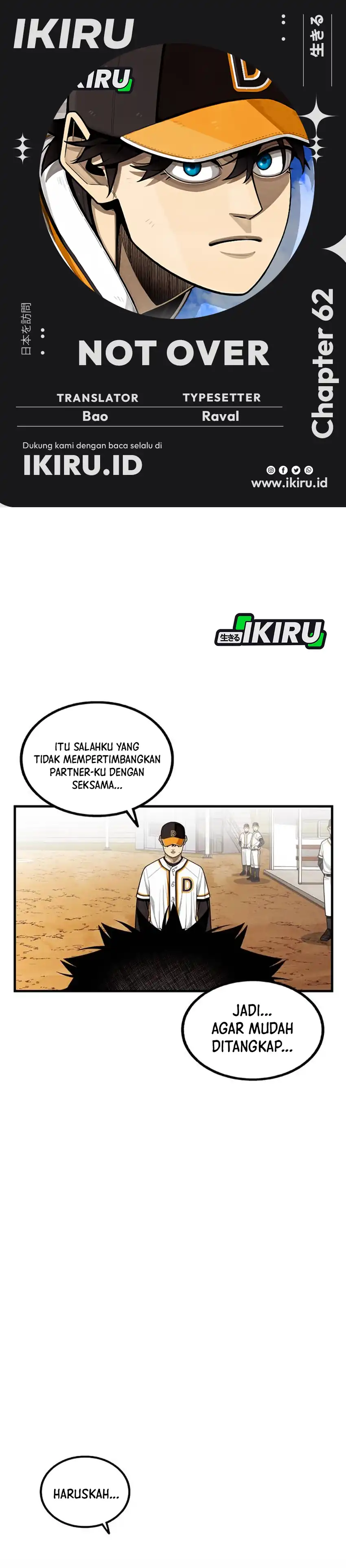Not Over Chapter 62 halaman 1