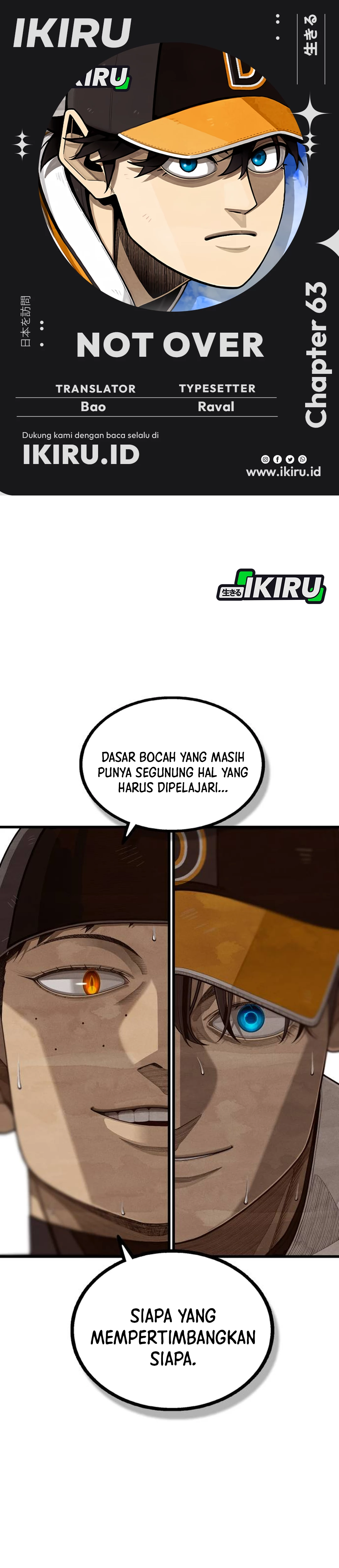 Not Over Chapter 63 halaman 1