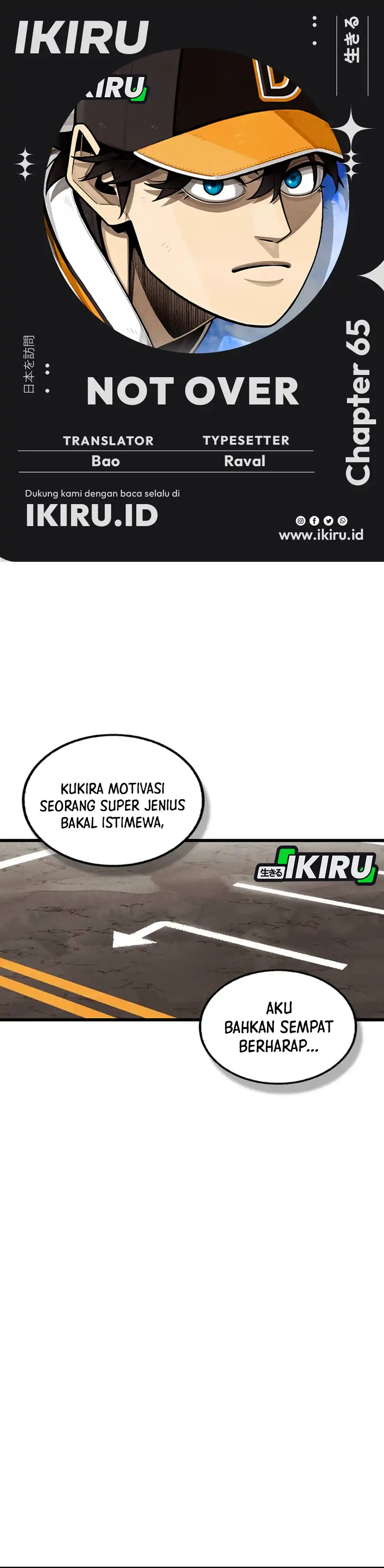 Not Over Chapter 65 halaman 1