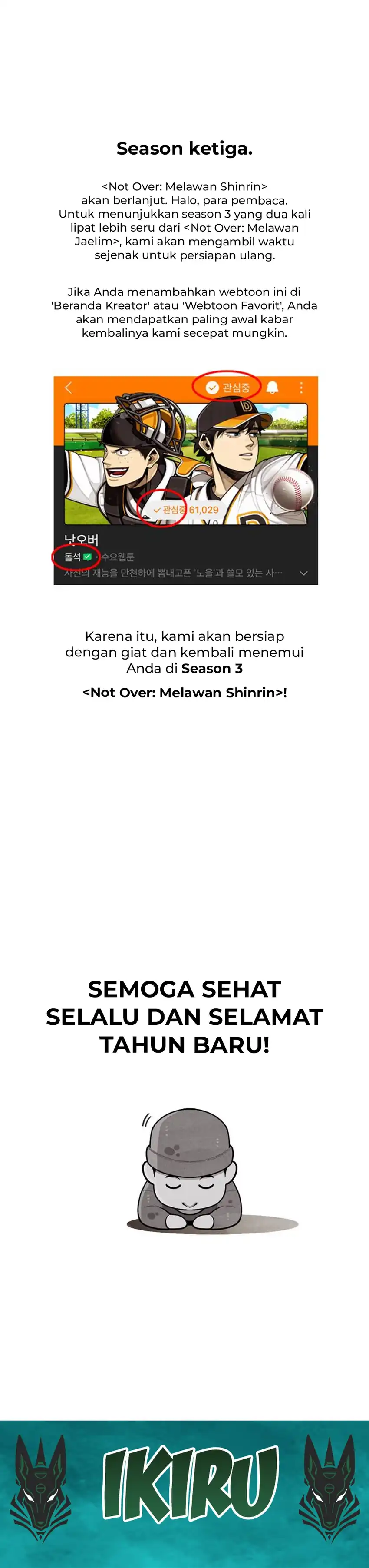 Not Over Chapter 66 halaman 42