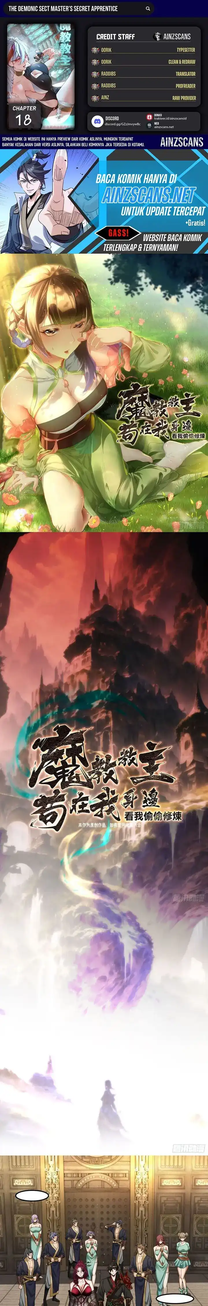 The Demonic Sect Master’s Secret Apprentice Chapter 18 halaman 1