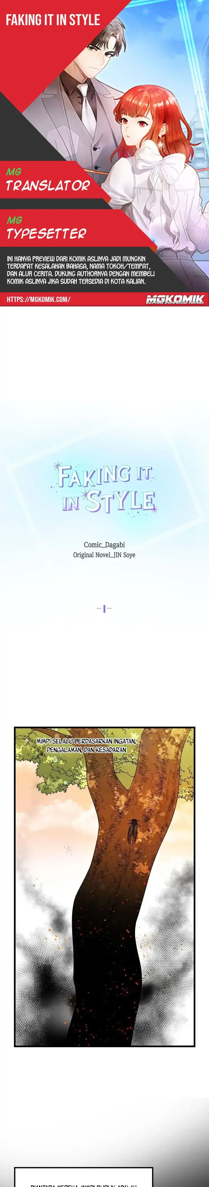 Faking It in Style Chapter 1 halaman 1