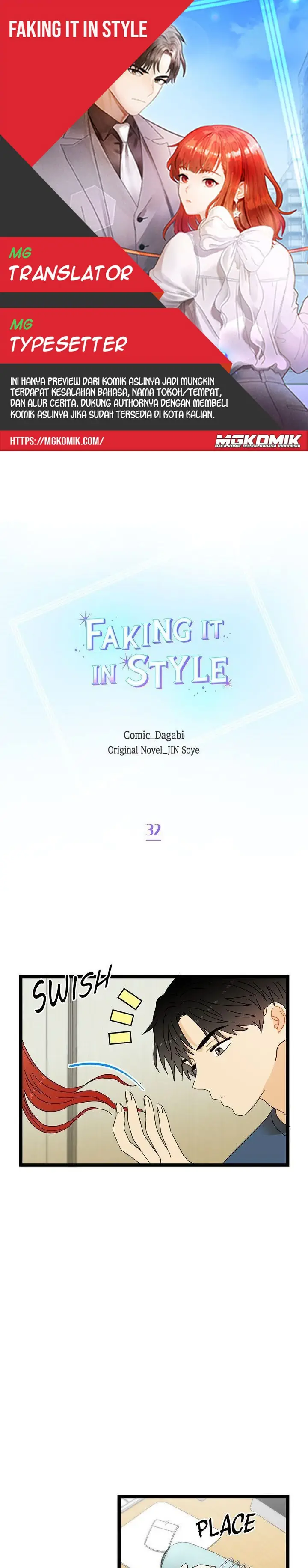 Faking It in Style Chapter 32 halaman 1