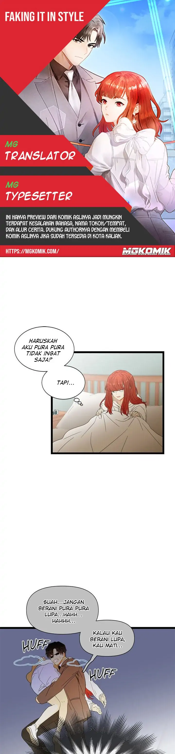 Faking It in Style Chapter 36 halaman 1