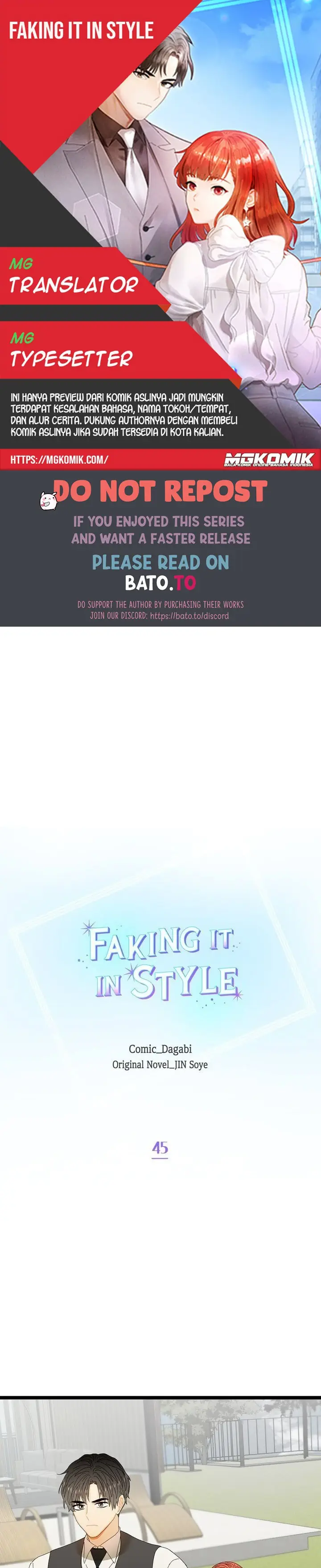 Faking It in Style Chapter 45 halaman 1