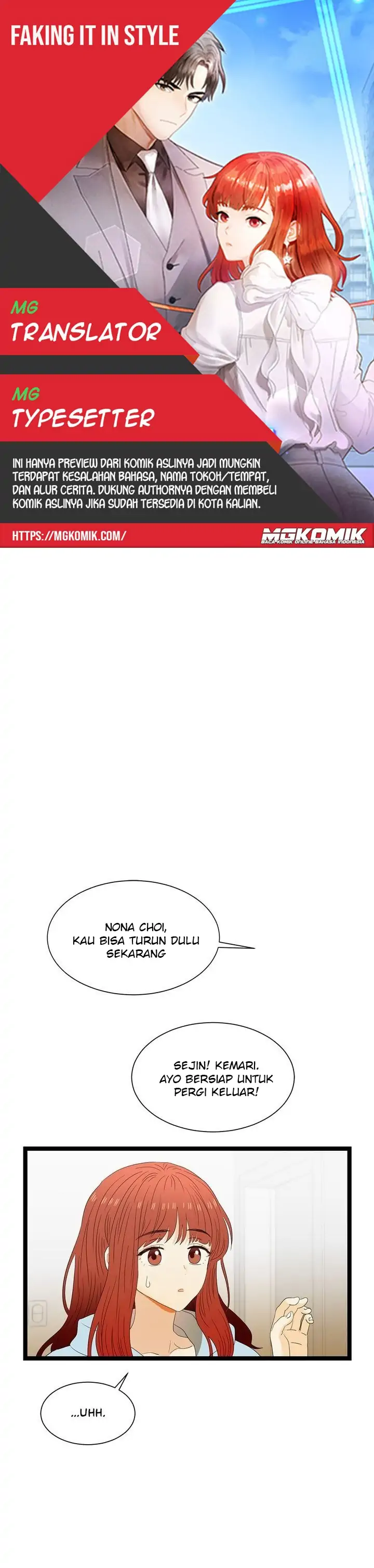 Faking It in Style Chapter 49 halaman 1