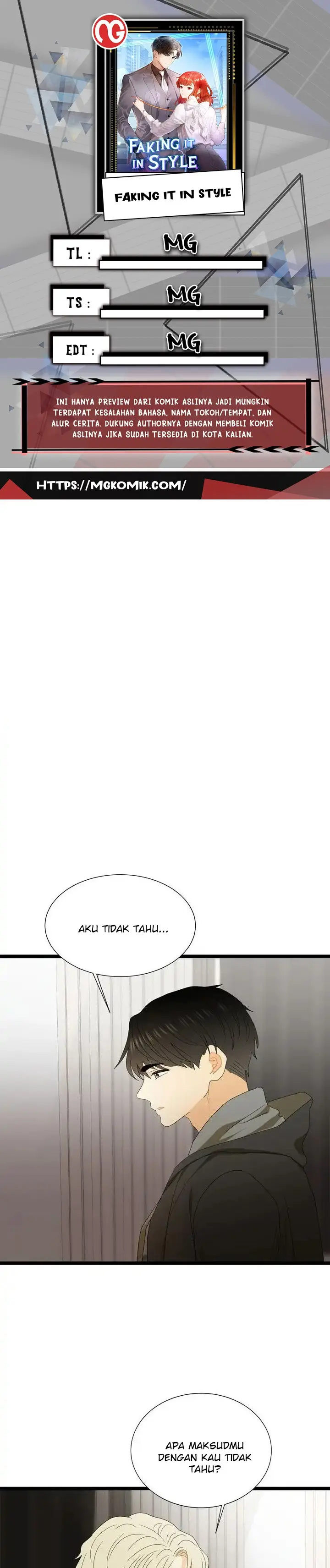 Faking It in Style Chapter 93 halaman 1
