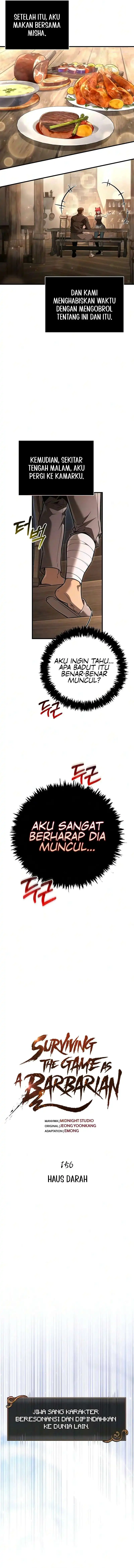 Survive as a Barbarian in the Game Chapter 156 halaman 6