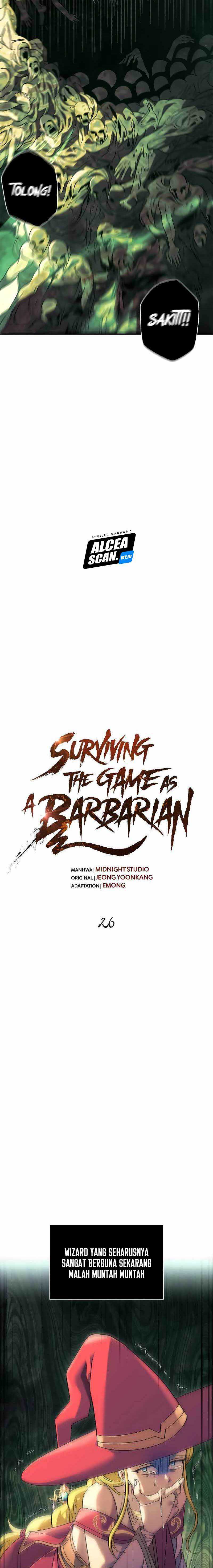 Survive as a Barbarian in the Game Chapter 26 halaman 4