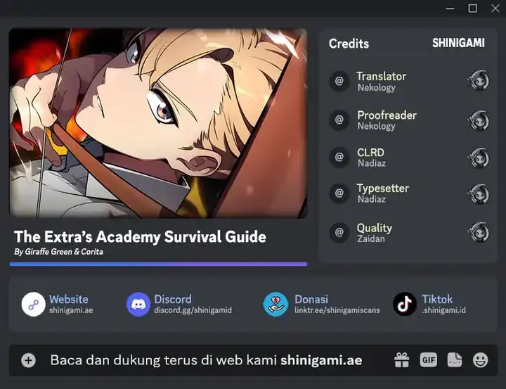 The Extra’s Academy Survival Guide Chapter 96 halaman 1