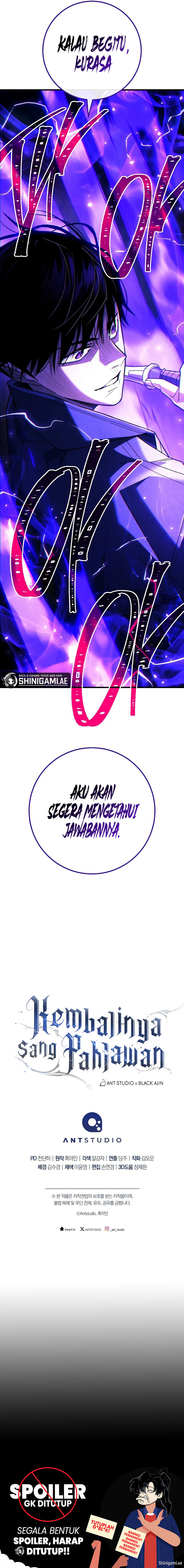 The Hero Returns Chapter 97 halaman 23