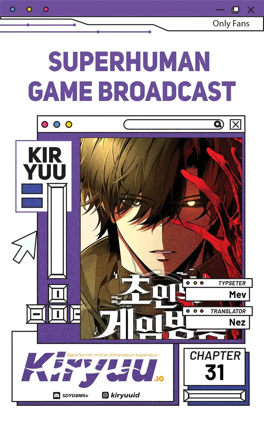 Superhuman Game Broadcast Chapter 31 halaman 1