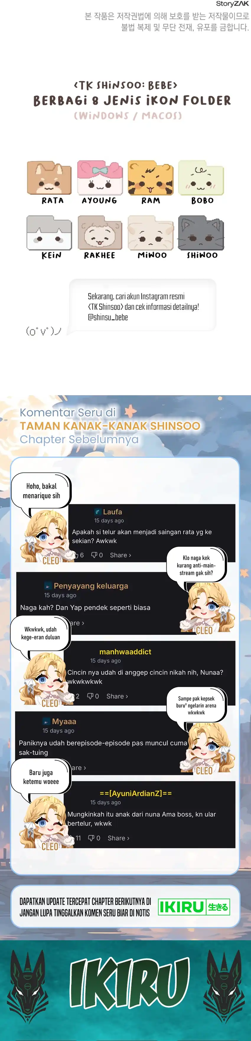 Shinsoo Kindergarten Chapter 58 halaman 59