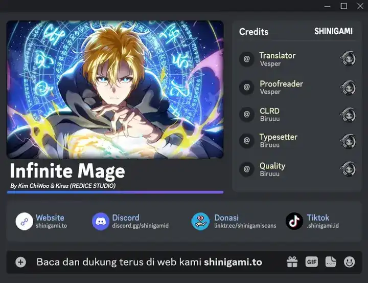 Infinite Mage Chapter 149 halaman 1
