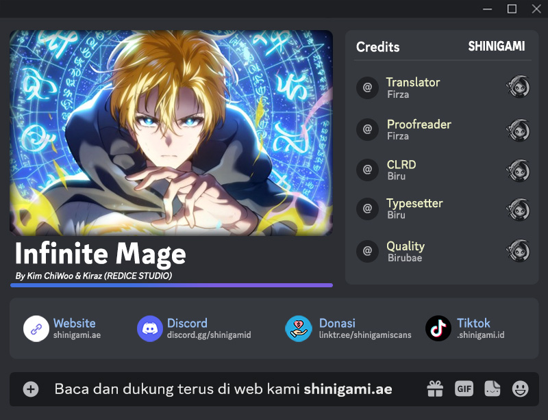 Infinite Mage Chapter 86 halaman 1