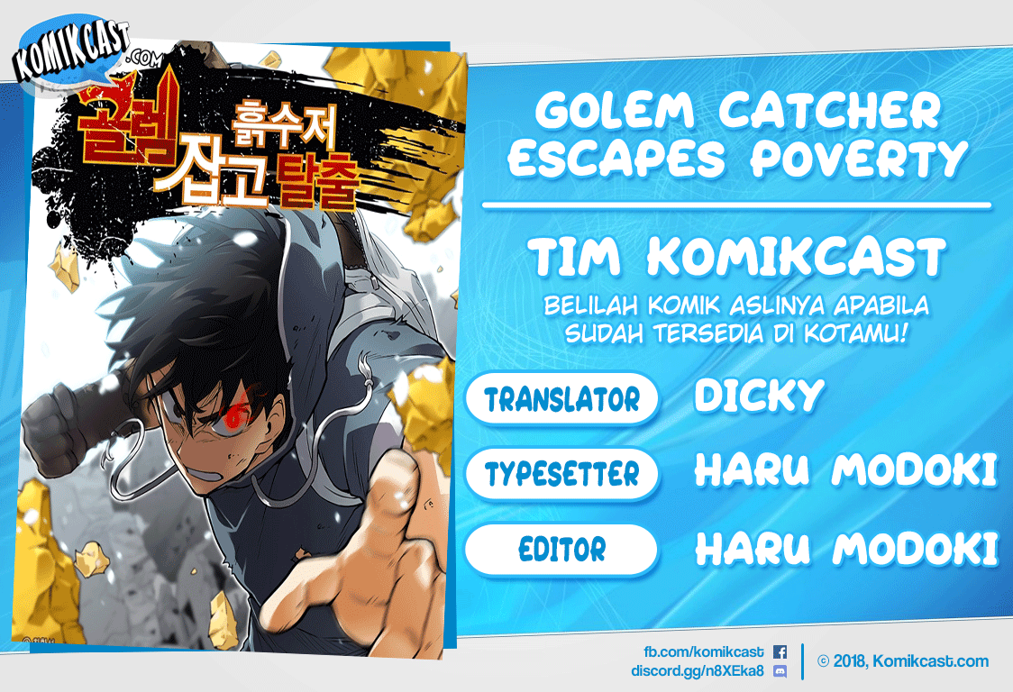 Escape From The Poverty by Catching Golem Chapter 11 halaman 1