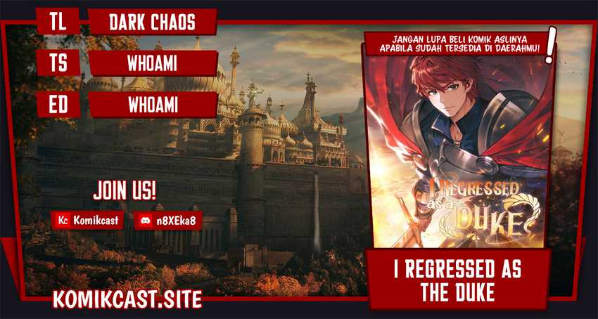 I Regressed As The Duke Chapter 62 halaman 1