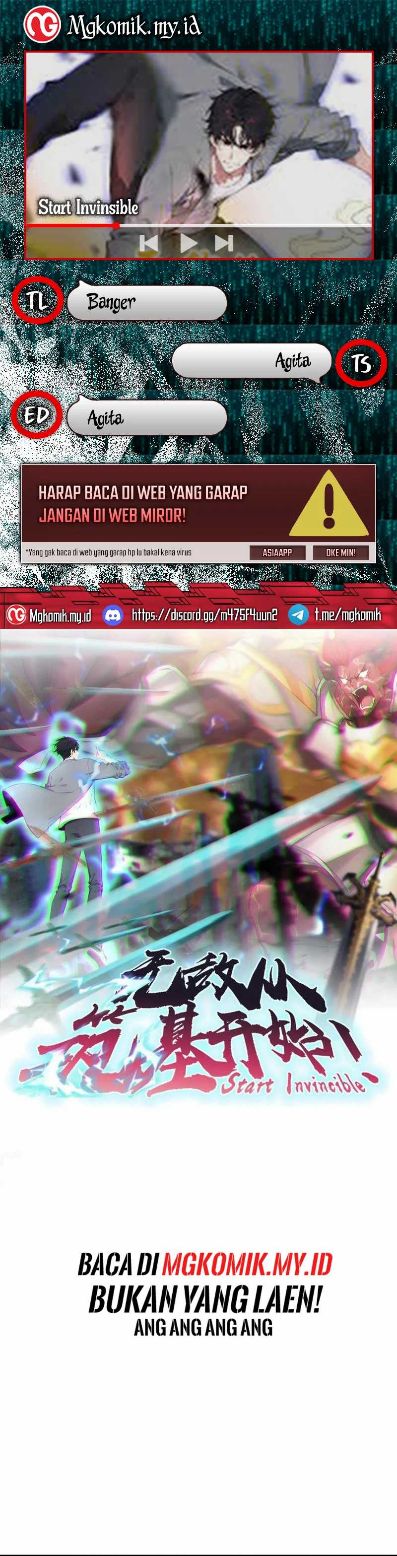 Start Invincible Chapter 21 halaman 1