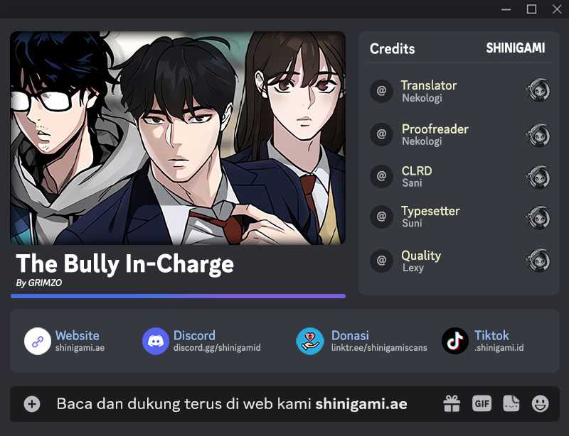 The Bully In Charge Chapter 103 halaman 1