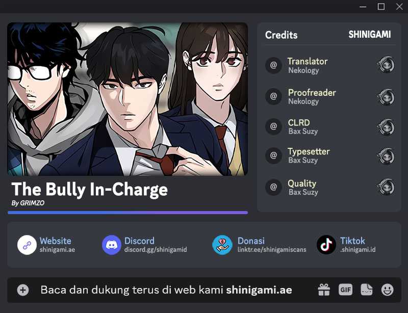The Bully In Charge Chapter 110 halaman 1
