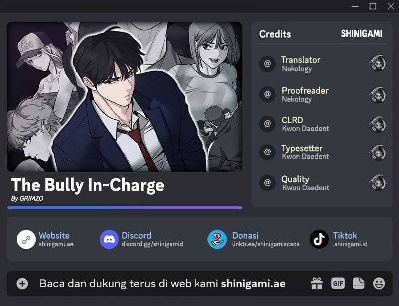 The Bully In Charge Chapter 132 halaman 1