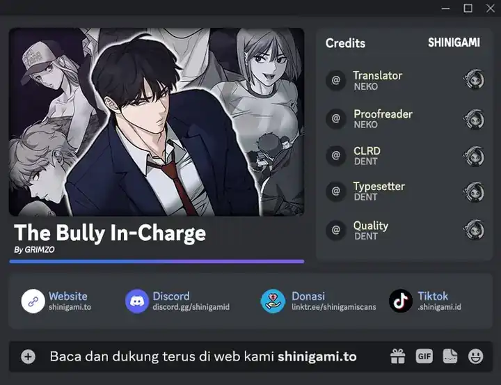 The Bully In Charge Chapter 172 halaman 1