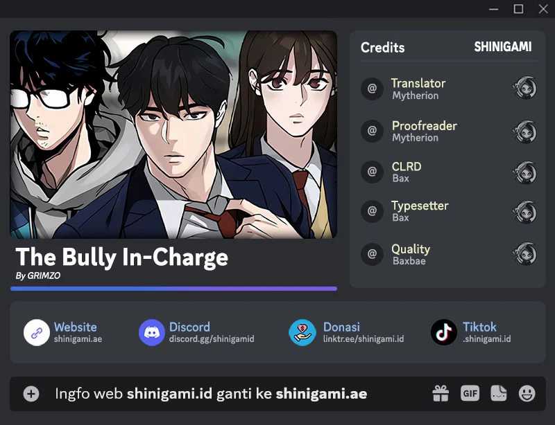 The Bully In Charge Chapter 65 halaman 1