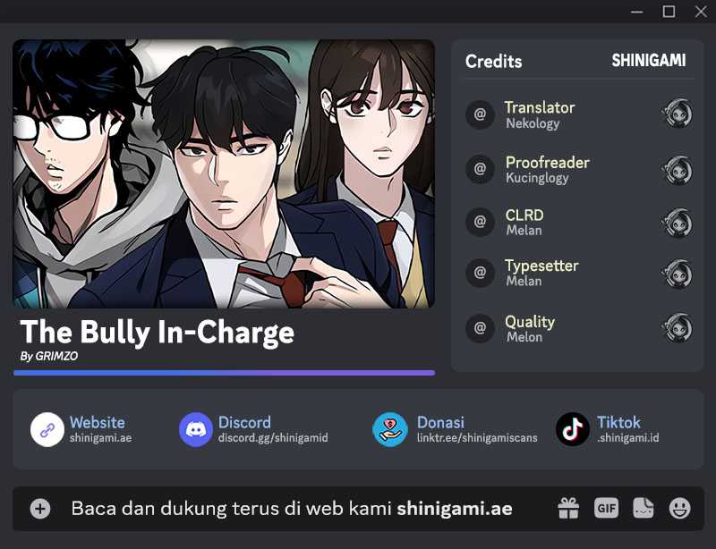 The Bully In Charge Chapter 89 halaman 1