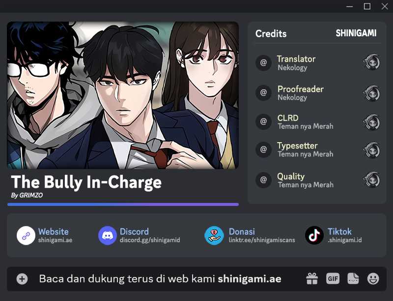 The Bully In Charge Chapter 91 halaman 1