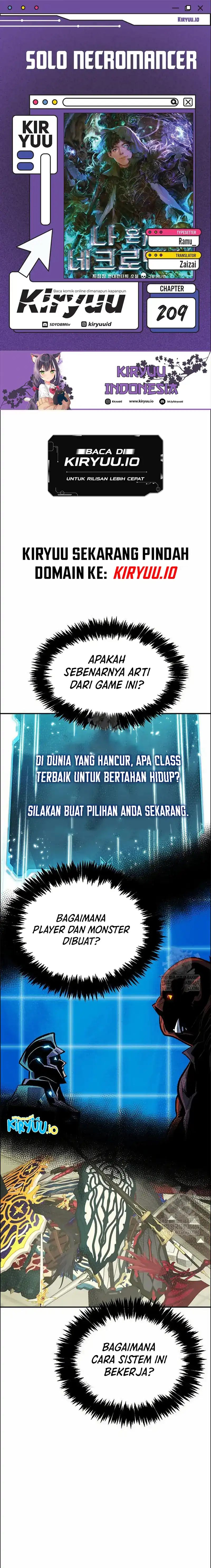 Alone Necromancer Chapter 209 halaman 1