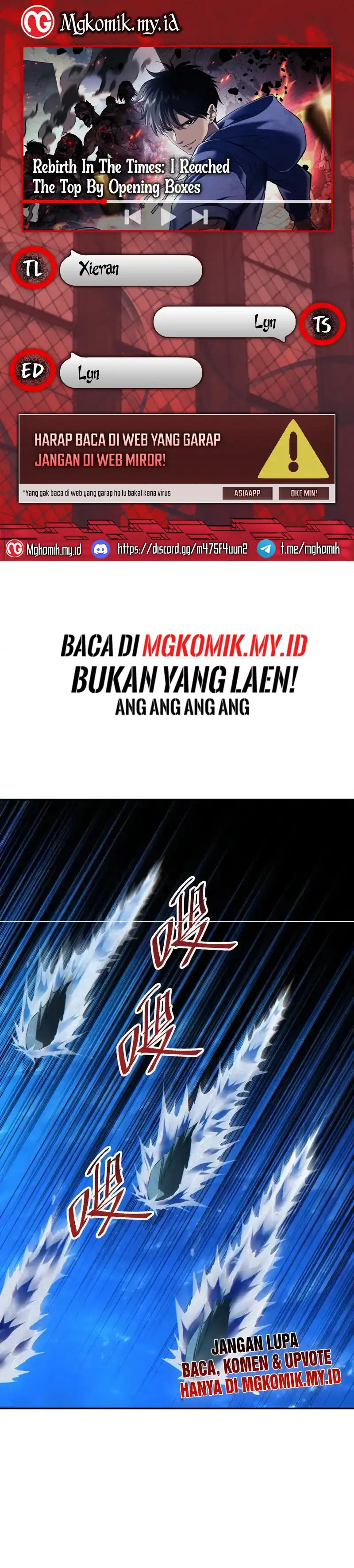 Rebirth in the Apocalypse: I Reach the Top by Opening Boxes Chapter 80 halaman 1