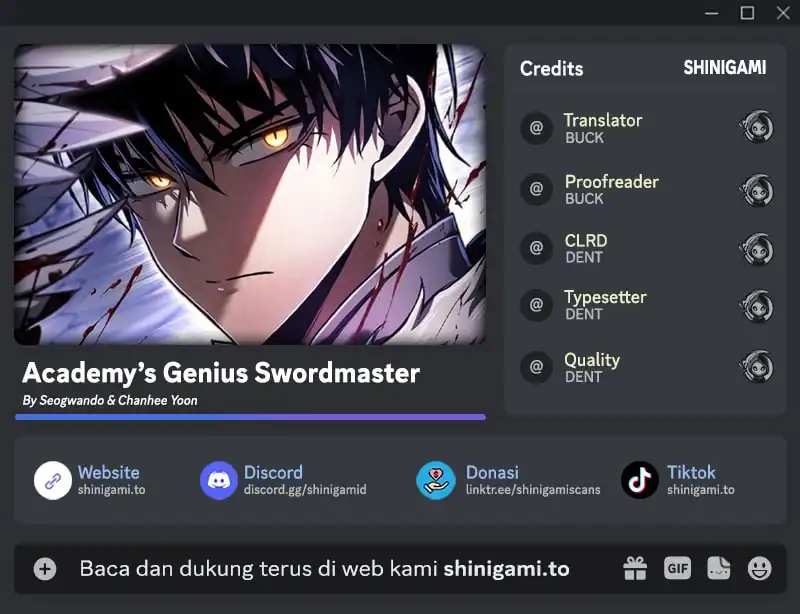 Academy’s Genius Swordmaster Chapter 141 halaman 1