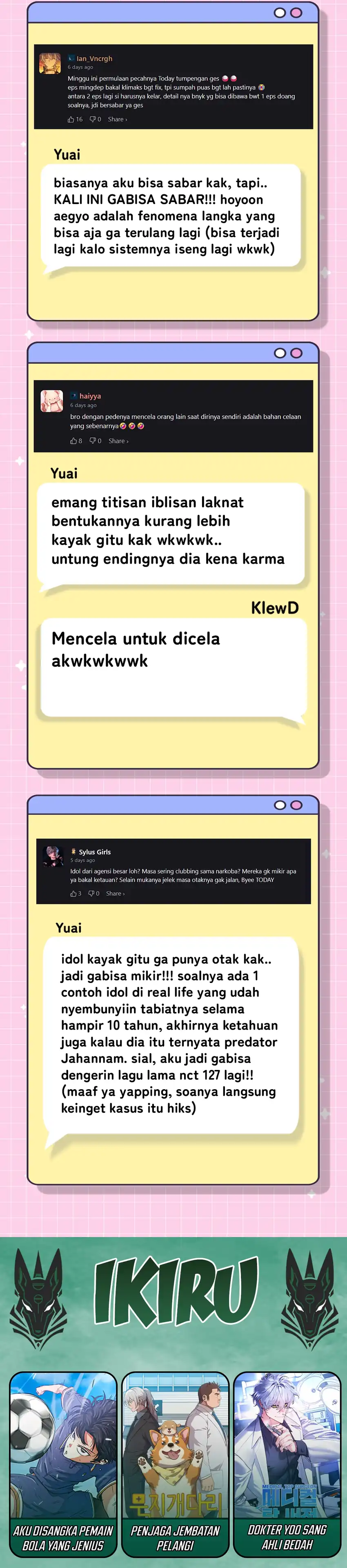 Surviving as a PD Idol Chapter 40 halaman 52