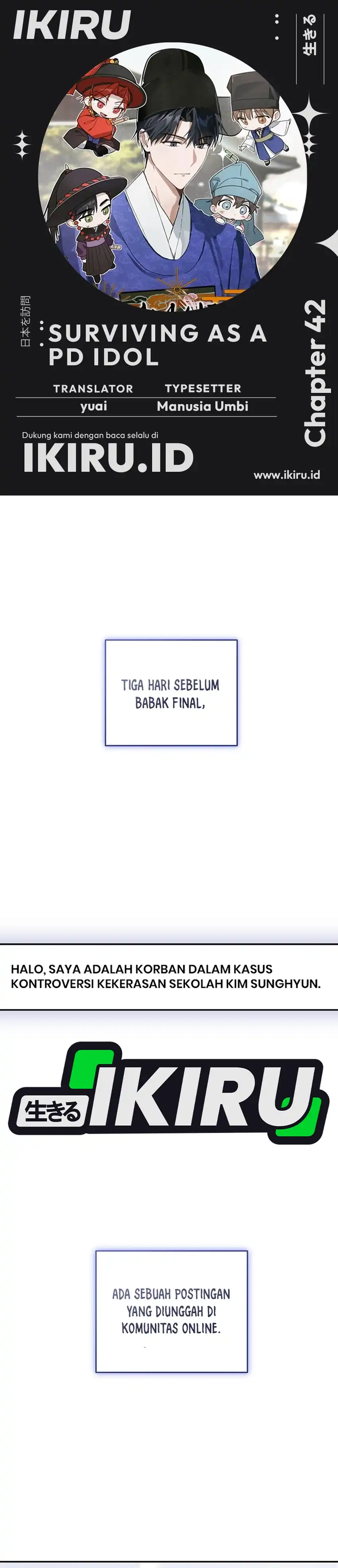 Surviving as a PD Idol Chapter 42 halaman 1