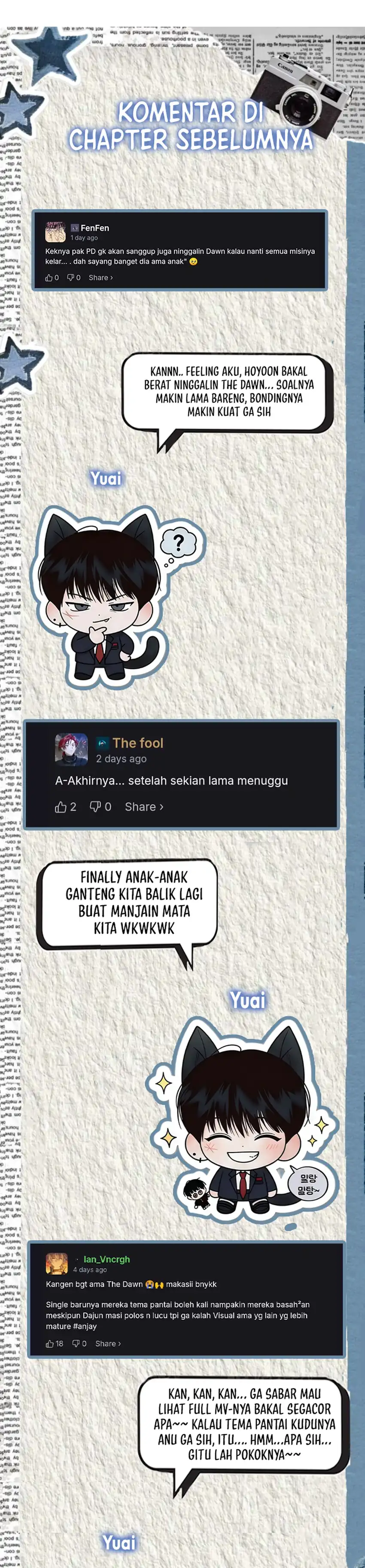Surviving as a PD Idol Chapter 48 halaman 54