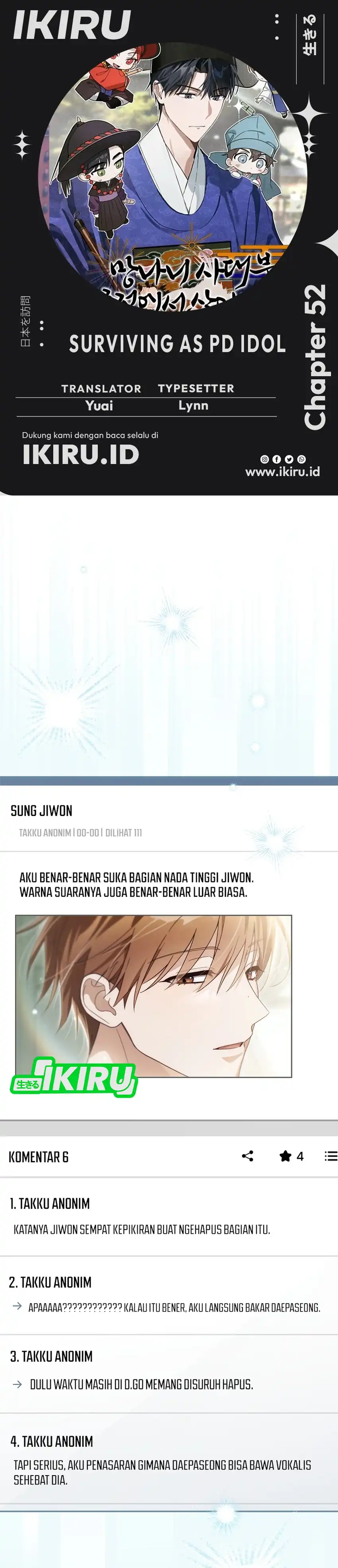 Surviving as a PD Idol Chapter 52 halaman 1