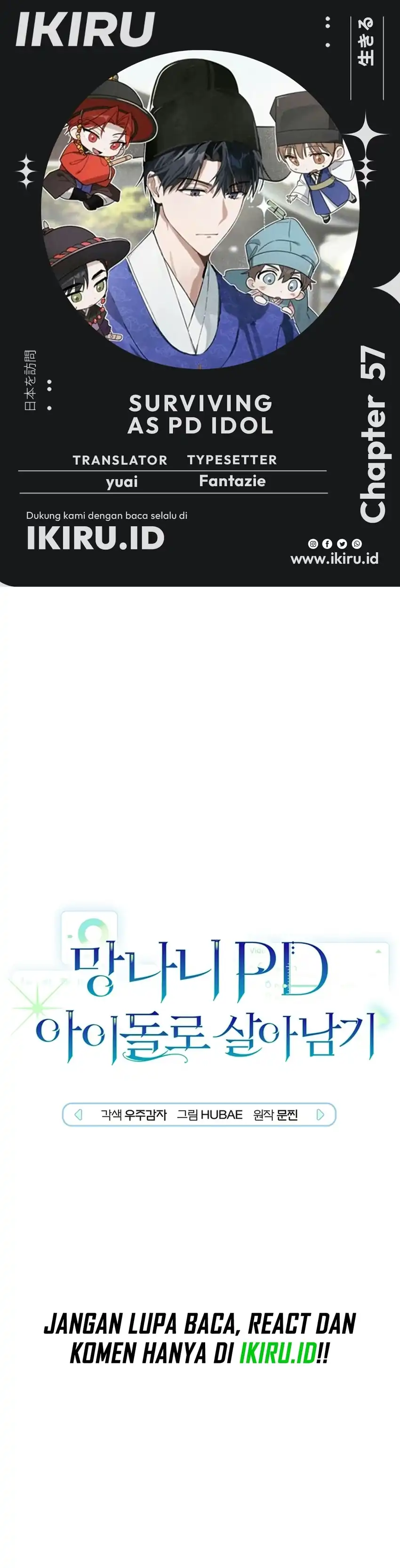 Surviving as a PD Idol Chapter 57 halaman 1