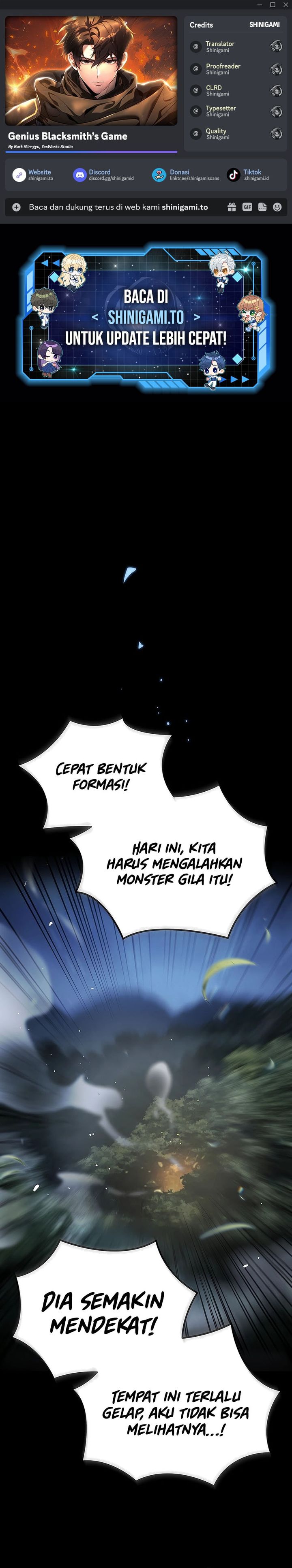 Genius Blacksmith's Game Chapter 1 halaman 1