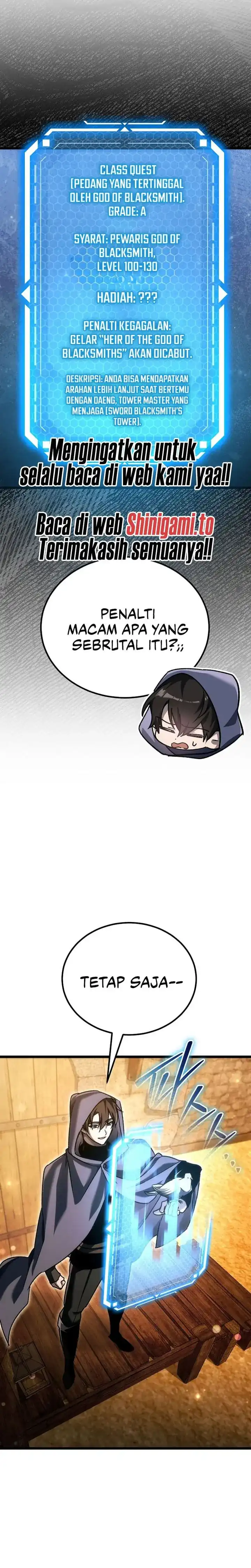 Genius Blacksmith's Game Chapter 45 halaman 41
