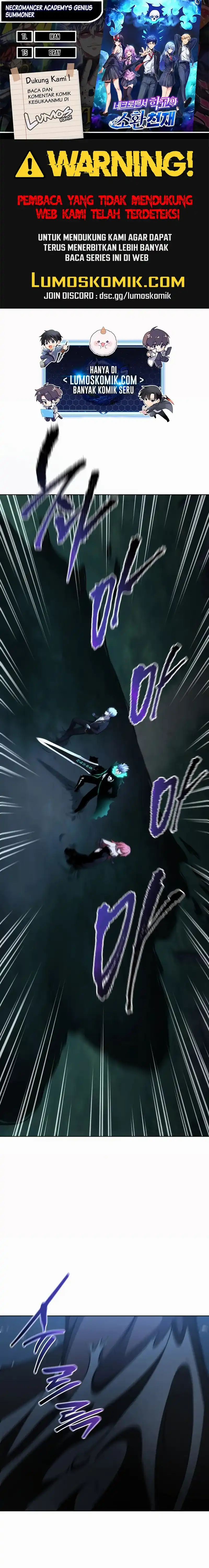 Necromancer Academy’s Genius Summoner Chapter 203 halaman 1