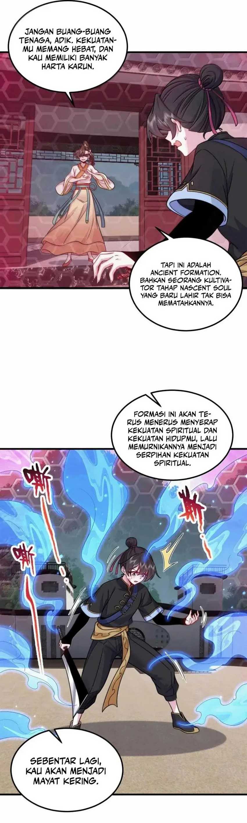 I, The Invincible Villain Master With My Apprentices Chapter 121 halaman 20