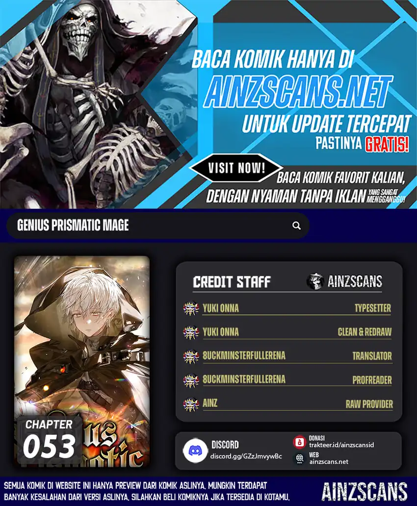 Genius Prismatic Mage Chapter 53 halaman 1