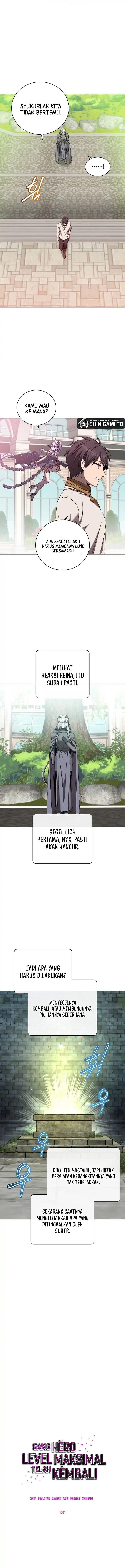 The MAX leveled hero will return! Chapter 231 halaman 5